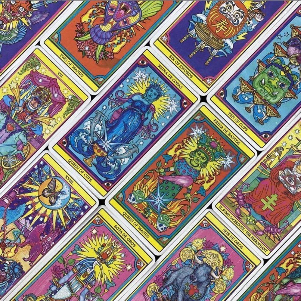 Tarot de El Dios de los Tres Tarot Deck - Picture 4 of 5